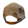 Quint Fishing Cap - 5 Panel Waxed Canvas Brown Hat