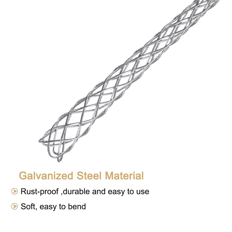 sourcing map Cable Pulling Grip for 4-6mm Cable,with 4.2mm Nut