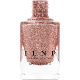 ILNP Caroline - Glistening Rosy Copper Holographic Nail Polish