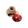Wooden World Wooden nutcracker - Toadstool - made from natural