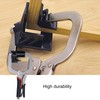 Corner Clamp Accurate Positioning Nonslip Handle Easy Operation Baffle Design