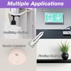 TOGGLER SnapSkru SPM Mini Self-Drilling Drywall Anchor with Screws, Glass-Filled