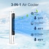 Windowless Portable Air Conditioner Ac Unit with Remote,37” Evaporative Air