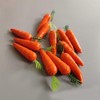 Nlinlin 30 Pcs Mini Easter Decor Carrots Realistic Fake Fruit