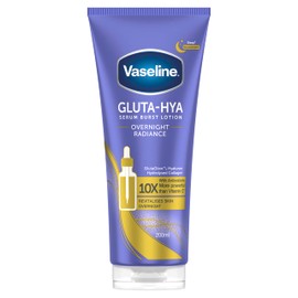 Vaseline Vaseline Gluta-Hya Overnight Radiance Serum Burst Lotion Moisturiser C Body Lotion with GlutaGlow?, Hyaluron, Collagen & Antioxidants 10x Stronger Than Vitamin C*, For Plumper Skin in 5 Days 200ml