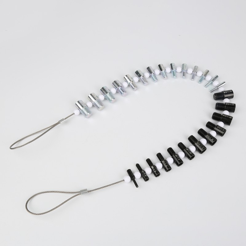 Nut and Bolt Thread Checker Inch and Metric Set Nut