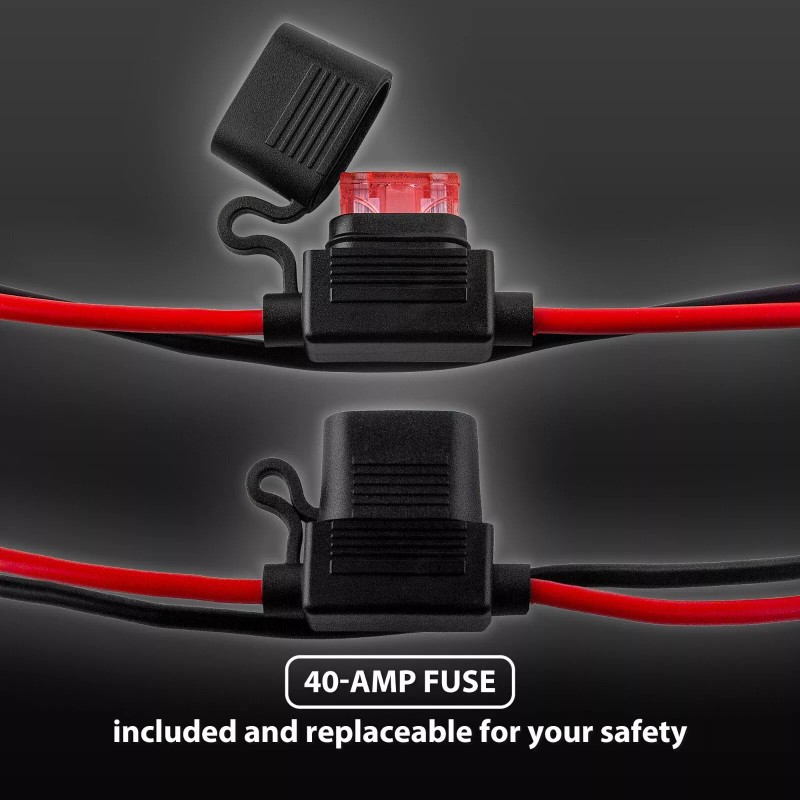 SafeAMP® Battery for 12-Volt Ride On Vehicle with red 2
