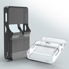 TPU Case with 2 Screen Tempered Film for R36S (Transparent