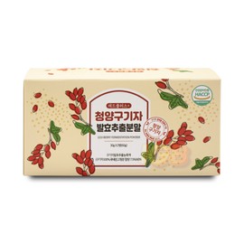 Red Plus Cheongyang Goji Fermented Extract Powder 30g x 2 bottles, 1 container / 레드플러스 청양구기자 발효추출분말 30g x 2병 1통