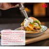 iSi Stainless Steel Tips - for Dressing Cream, Desserts, Espumas,