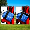 Golf Accessory Pouch | Zippered Valuables Bag,Golf Pouch Organizer Bag,