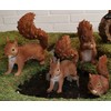 Real Life Running Red Squirrel | Resin Decoration for Home