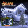 USOKYO Icicle Christmas Lights Outdoor, 480 LED 39FT String Lights