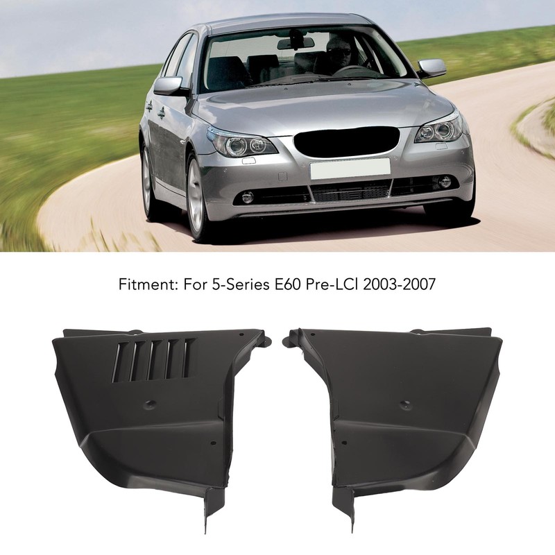 1Pair Engine Splash Shield Guard Cover 51717033754 Left Right Front