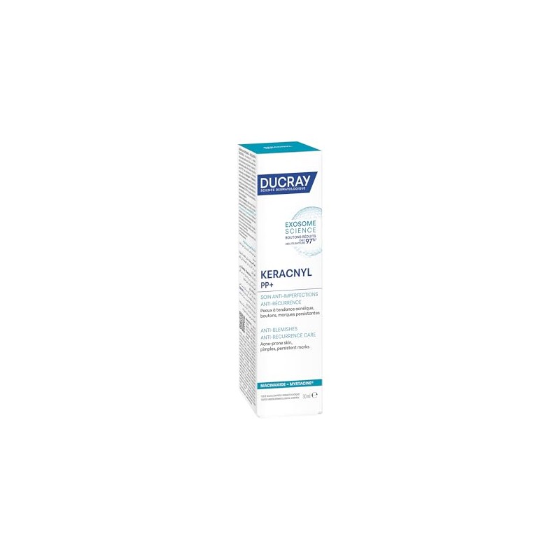 Ducray Keracnyl PP+ Crema Hidratante Facial Anti-Imperfecciones, 30ml