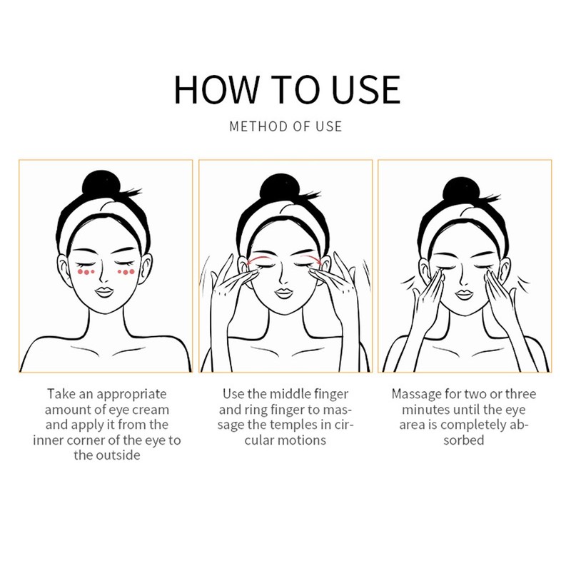 Arbutin Eye Cream Hydrating Remove Eye Bag VC Brightening Dark