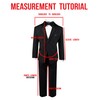 Boys Infant and Toddlers Black Tuxedo Size Large