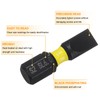 sourcing map 2pcs SL6 Slotted Screwdriver Bit 1/4" Hex Shank