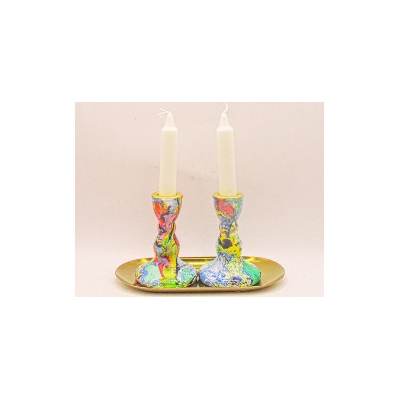 Shabbat Candles Set - AT23