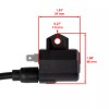 Caltric Ignition Coil for Suzuki LT-A400 LT-A400F LT-A400Fc Eiger 2002-2007