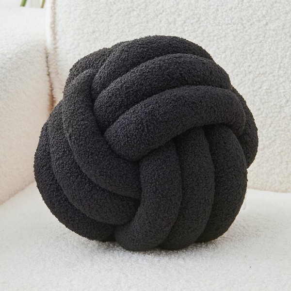 LUSJNGE Decorative Throw Knot Pillow Ball for Home Chair Sofa