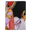 Lord Krishna Indian Decor Cotton Tapestry Poster Size Black Wandbehang