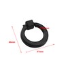 Zerniple Solid Aluminum Alloy Flush Ring Pull Cupboard Handle Invisible