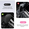 2 fundas para perilla de cambio de marcha de coche,