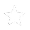 Medium 30cm Wire Christmas Star to Decorate - Adults Crafts
