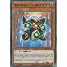 Meklord Nucleus Infinity Core - LED7-EN018 - Super Rare - 1st Edition