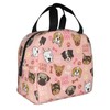 Odfovowo Cute Dog Insulated Lunch Box for Women Men lunch
