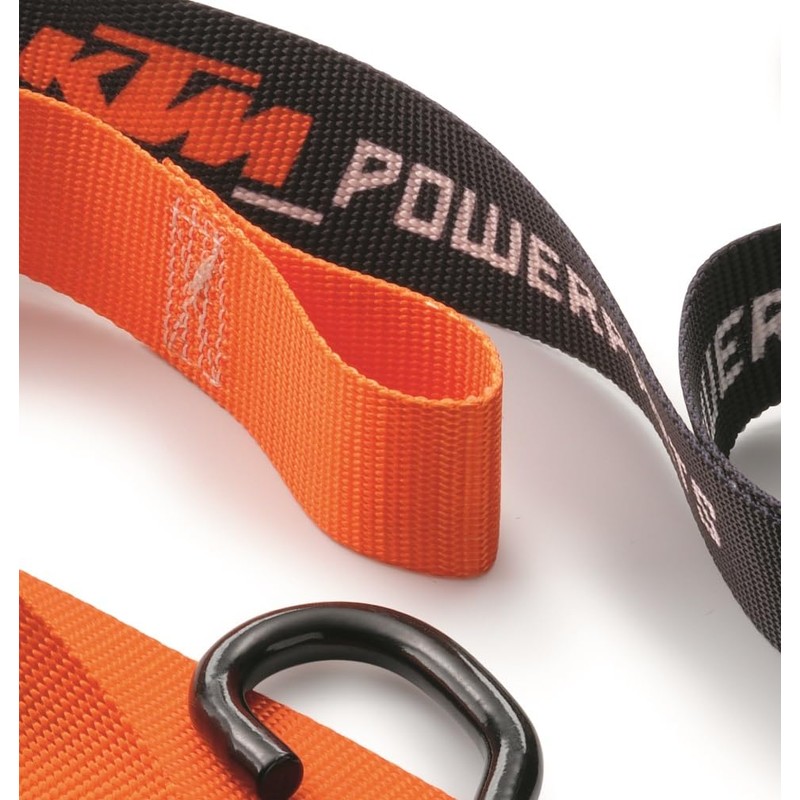 Premium KTM Soft Tie Down Set with Hooks (2 Pack),