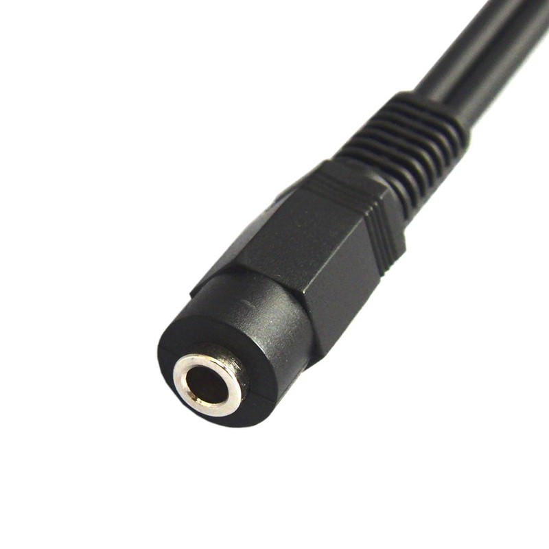3.5mm Stereo Mini Jack (Female) to 6.3mm Mono Standard Plug
