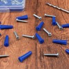 KURUI #10-12 Concrete Anchors and Screws Kit, 220PCs Wall Anchors