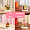 Insgen 4 Bird & Flower Micro Brick Model Sets with