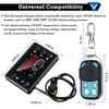 Universal 12V/24V Diesel Air Heater Controller with LCD Display and