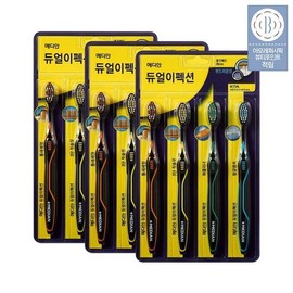 Dual Effect Fine/Soft Toothbrush 12-Pack / 듀얼이펙션 미세칫솔부드러운칫솔 12입