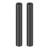 PATIKIL 2pcs M3 Metal Threaded Standoff Spacer Nuts, Round Aluminum