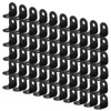 sourcing map 12 x 12mm Angle Bracket Black Corner Brace