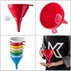 KADAX Funnel with Fine Mesh Strainer for Precise Filling and
