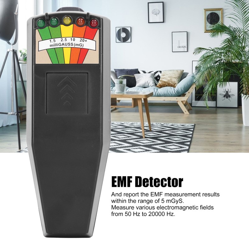 EMF Meter Electromagnetic Field Detector Handheld Tester EMF Detector with