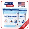 Scrubzz Disposable Rinse Free Bathing Sponges - Unscented, 50 Count
