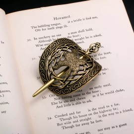 Norse American Viking Viking Norse Yggdrasil World Tree Hair Pin Norse Knot Gold