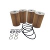 Genuine OEM 26320-3C30A Service Kit - Oil Filter(4pcs), Compatible With