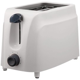 Brentwood TS-260W Toaster Cool Touch, 2-Slice, White