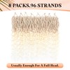 Blonde Pre-Looped New Goddess Locs Crochet Hair for Black Women-8