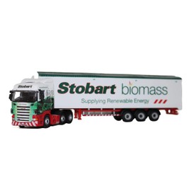 Eddie Stobart Biomass Scania R440 Walking Floor Trailer Scale Model Lorry, 1:76 Scale, Amelia Ella NB