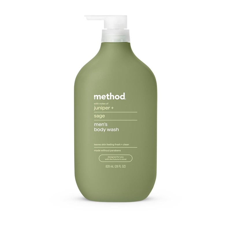 Method Men Body Wash, Juniper and Sage, Paraben and Phthalate