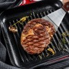 2 PCS Wood Handle Grill Spatula, lyfLux Stainless Steel Large