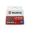 Würth Bit Assortment 1/4 Inch with Belt Clip 10-Piece Length